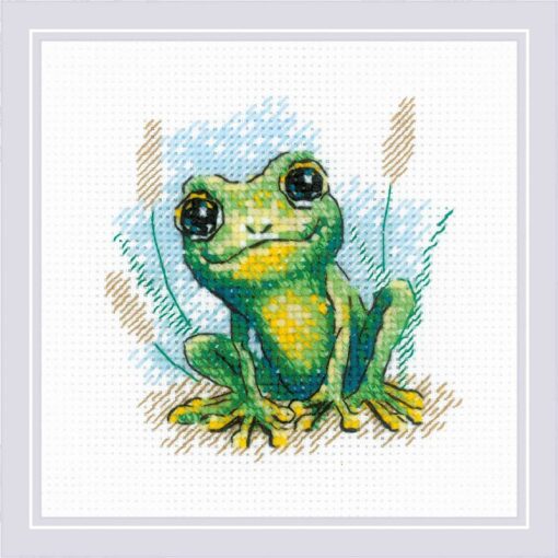 RIOLIS Little Frog 2286 borduren (pakket)