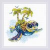 RIOLIS Little Turtle 2287 borduren (pakket)