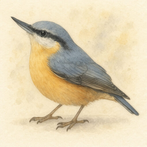 Vogeltjes Boomklever Diamond Painting