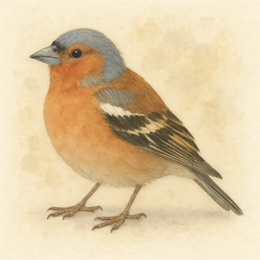 Vogeltjes Vink Diamond Painting