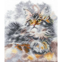 Andriana Grey Cat Smoky AND-33 borduren (pakket)