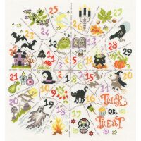 Bothy Threads Bothy Designs Countdown To Halloween XBD20 borduren (pakket)