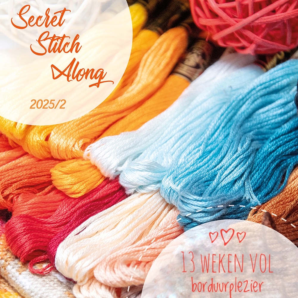 LanArte Secret Stitch Along 2025/2 SSA Evenweave PN-0216092