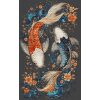Luca-S Two Magic Fish BU5091 borduren (pakket)
