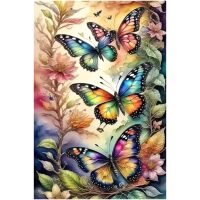 Allemaal vlinders Diamond Painting
