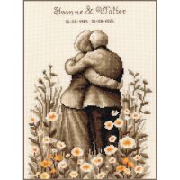 Vervaco Eeuwige liefde PN-0211807 borduren (pakket)