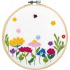 Vervaco Summer Flowers met borduurring PN-0222902 borduren (pakket)