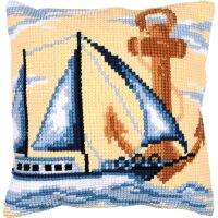Vervaco Zeilboot Kruissteekkussen pakket PN-0205429