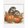 Aine Hedgehogs in the Harvest A1021 borduren (pakket)
