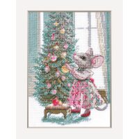 Aine Merry Mouse A1026 borduren (pakket)