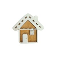 Cookie House Houten Naaldendoosje