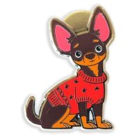 Leti Stitch Cheerful Chihuahua Needle Minder 14372