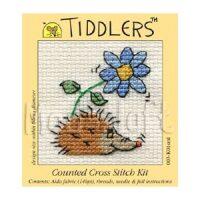Mouseloft Tiddlers Hedgehog with Flower 003-K01 borduren (pakket)