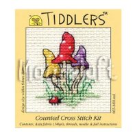 Mouseloft Tiddlers Toadstools 003-M01 borduren (pakket)