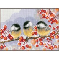Vervaco 3 Meesjes tussen bessen PN-0203368 borduren (pakket)