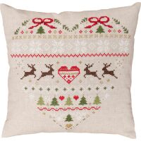Vervaco Borduurkussen Kerstmis PN-0219159 borduren (pakket)