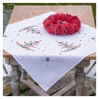 Vervaco Tafelkleed Kerstboom met versiering PN-0227467 borduren (pakket)