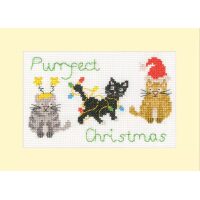 Bothy Threads Bothy Designs Purrfect Christmas XMAS91