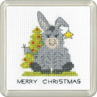 Heritage Crafts Donkey Coaster - Christmas Tree 1922A borduren