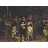 IM001XL - The Nightwatch - De Nachtwacht XL borduurpatroon