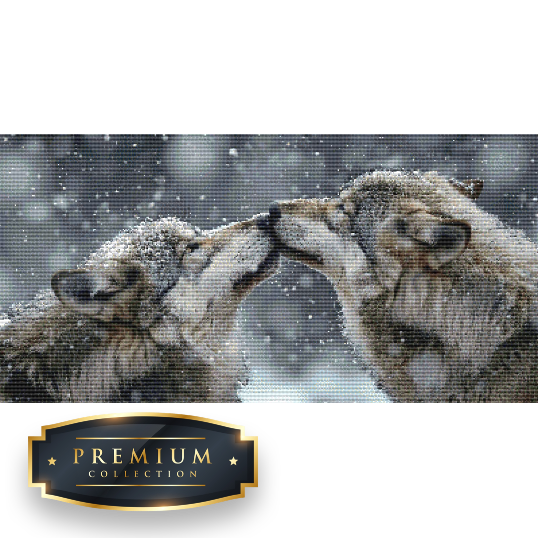 Wolven Premium DP Diamond Painting - Afbeelding 2