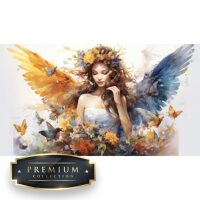 Bloemen engel Premium DP Diamond Painting