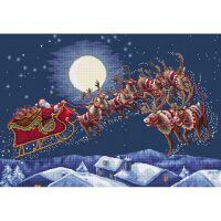 Leti Stitch Christmas Eve Flight L9959 borduren (pakket)
