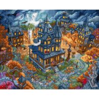 Leti Stitch Haunted Happenings L9967 borduren (pakket)
