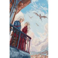 Leti Stitch Hearts Over Kings L9961 borduren (pakket)