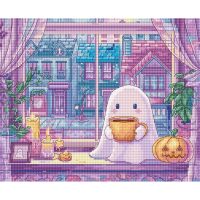 Leti Stitch Pumpkin Latte Nights L9962 borduren (pakket)