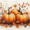 Luca-S Autumn Pumpkin B1434 borduren (pakket)