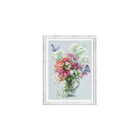 Magic Needle Phlox and Yarrow 100-081 borduren (pakket)