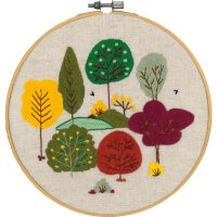 Vervaco Herfstbos inclusief borduurring PN-0222674 borduren (pakket)