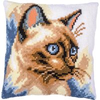 Vervaco Siamese Cat Kruissteekkussen pakket PN-0217474