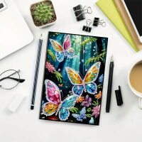 Diamond Painting schrijfblok notebook Vlinders