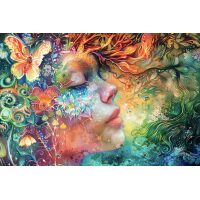 Betoverende vrouw Diamond Painting