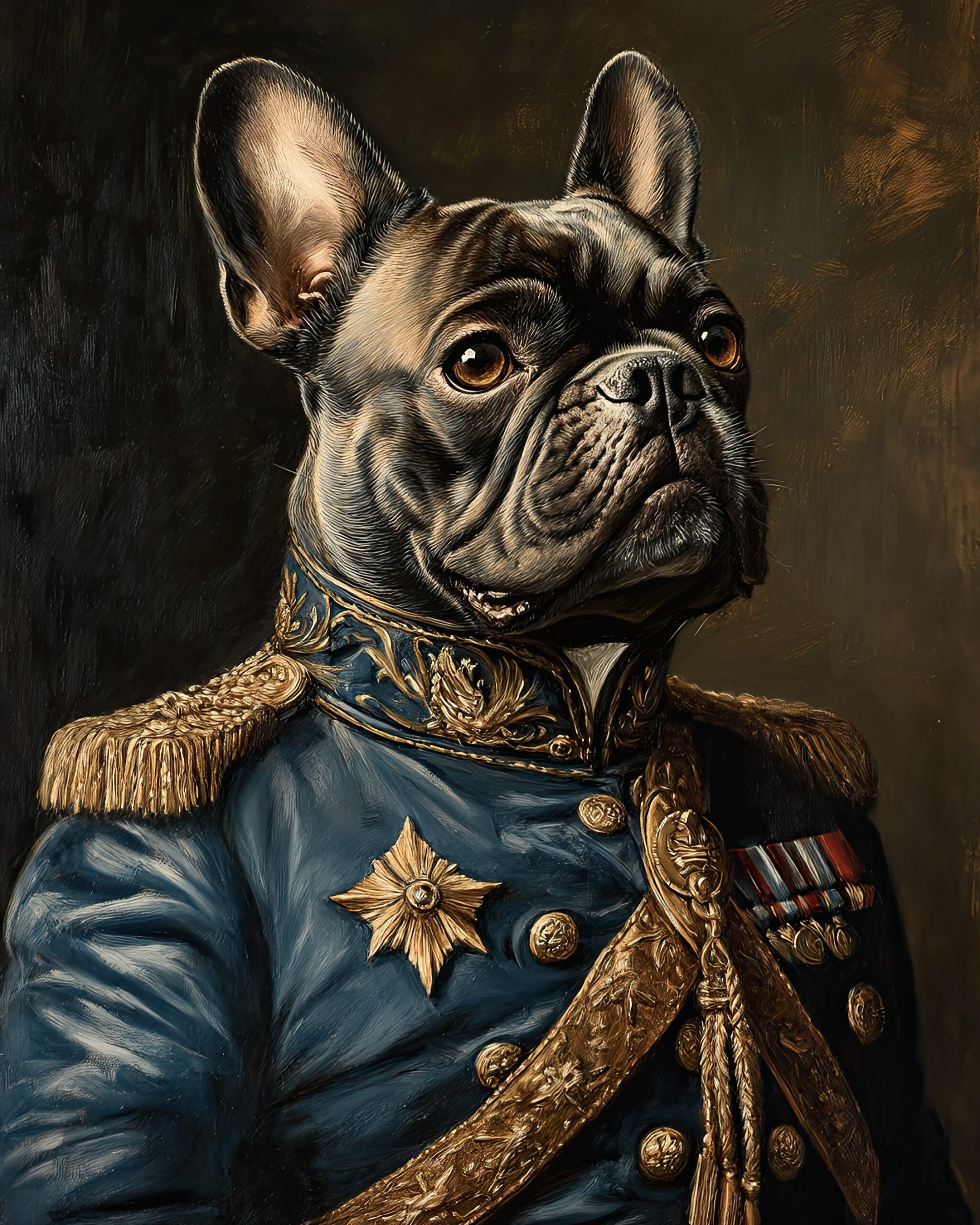 Bulldog Generaal Diamond Painting