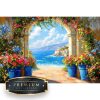 Romantisch doorkijkje Premium DP Diamond Painting