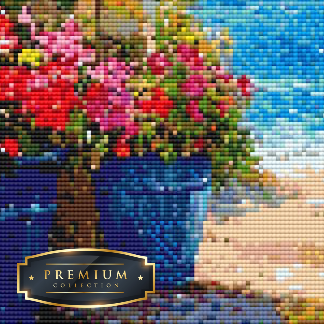 Romantisch doorkijkje Premium DP Diamond Painting - Afbeelding 5