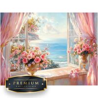 Uitzicht op zee Premium DP Diamond Painting