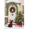 Luca-S Waiting for Christmas BU5099 borduren (pakket)