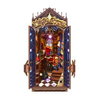 Robotime Rolife Magic Fantasy Corner Book Nook met verlichting TGB14