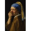 Stinkend, Meisje met de Parel Diamond Painting