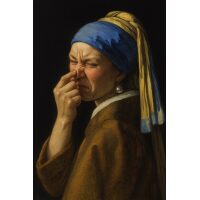 Stinkend, Meisje met de Parel Diamond Painting