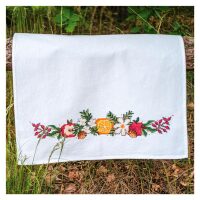 Vervaco Handdoek Kerstfruit PN-0217584 borduren (pakket)