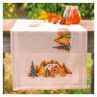 Vervaco Loper Winterdorp PN-0207542 borduren (pakket)