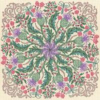 Bothy Threads Beth Buffington Swirling Thistles XBUF3