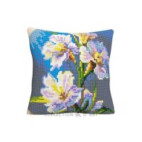 Collection d'Art Colorful Floral Pattern 5515 kruissteekkussen pakket