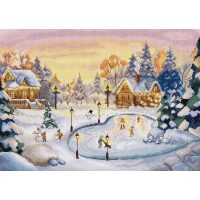 HobbyJobby Ice Skating HJ055 borduren (pakket)