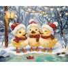 Leti Stitch Holiday Ducklings L9968 borduren (pakket)